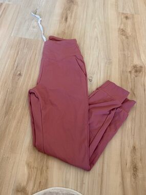 Everyday High-Waist Jogger Pants - Dusty Rose